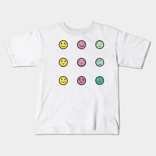 Cute Little Faces Kids T-Shirt